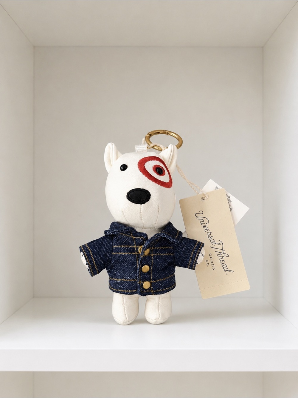Target Blue Jeans Bullseye Bag Charm